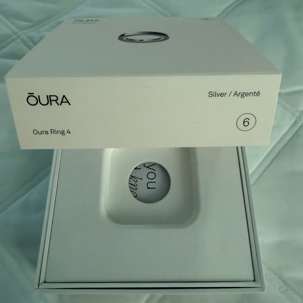 Oura Silver Ring 4 - Picture 3 of 4